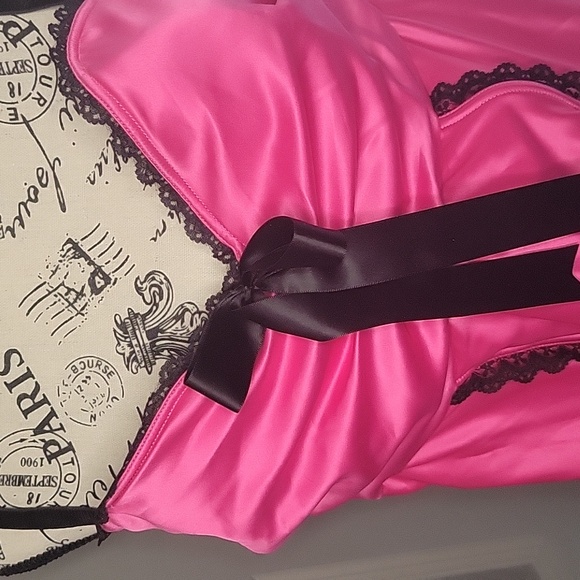 Pink & Black Cacique Corset - Picture 2 of 5